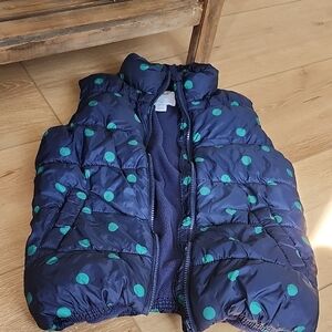 Old Navy Puffer Vest, Girls Large 10-12